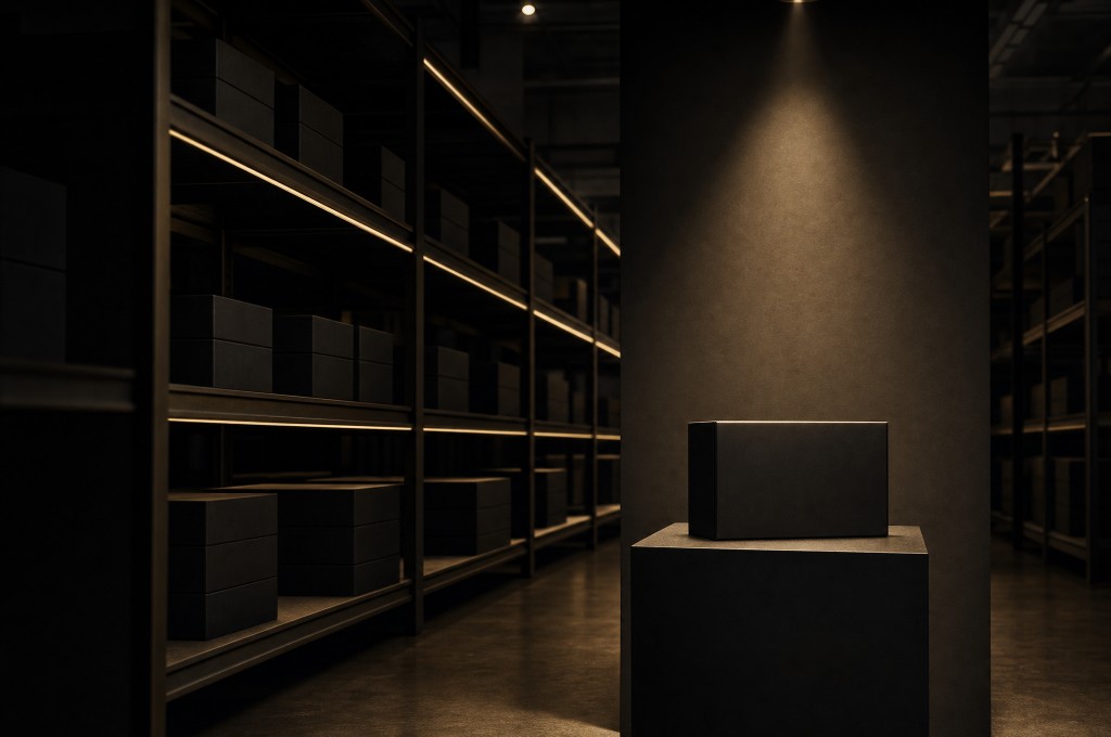 E-commerce warehouse and product studio