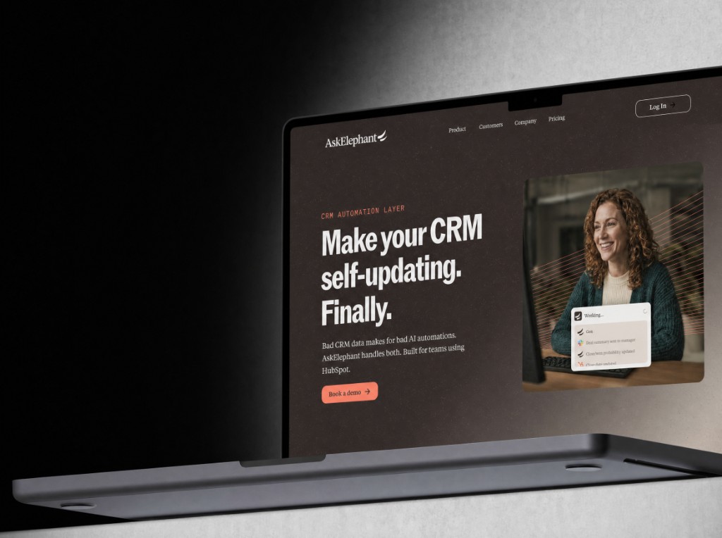 Website and brand optimization shown on a laptop