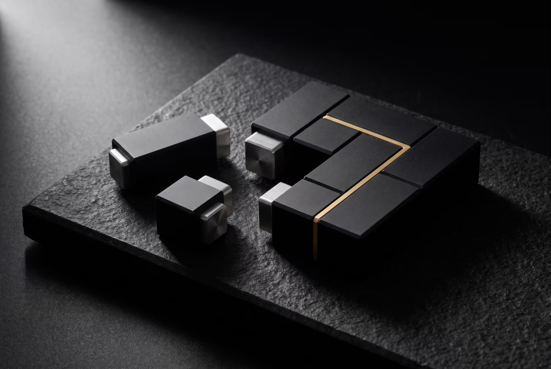 Modular black components arranged into a governed operating system